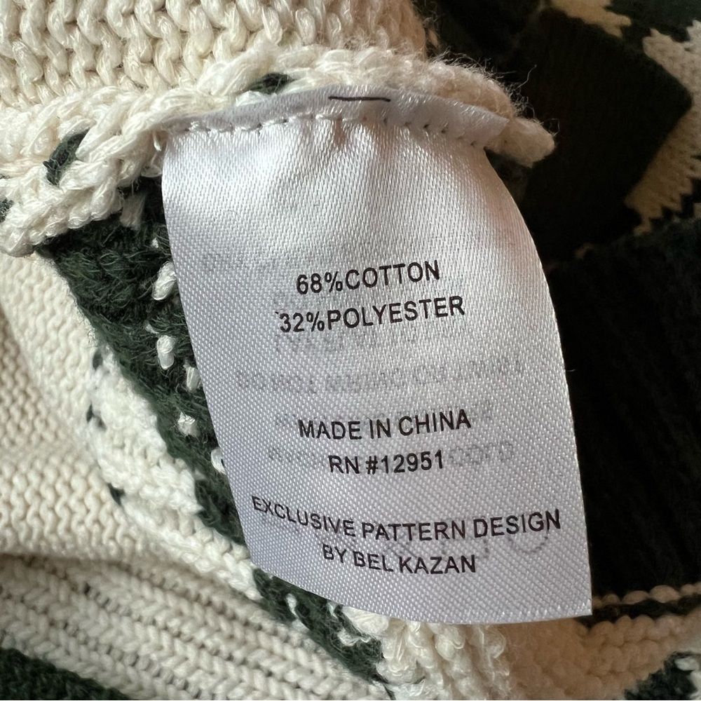 NWT Anthropologie Bel Kazan Knitted Duck Icon Cardigan Sweater One Size - Picture 14 of 16